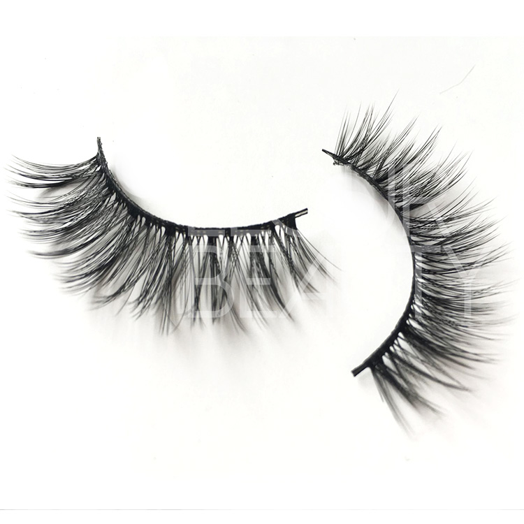 3D mink faux eyelashes with private label lashes packaging ED06